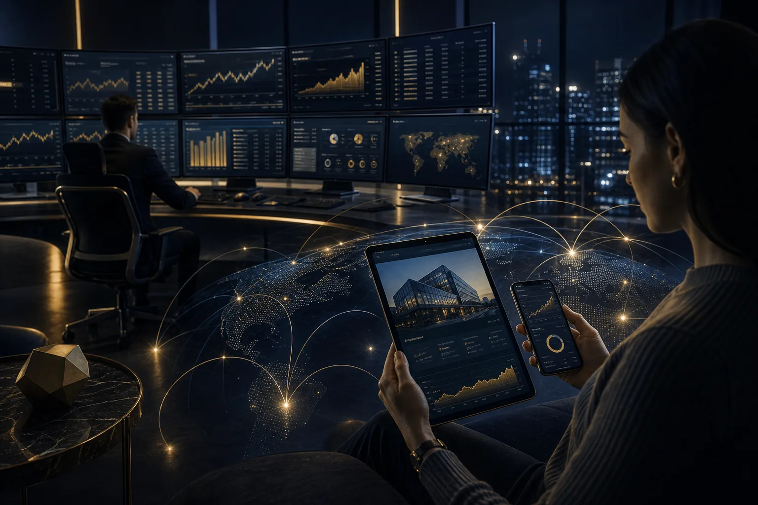 Distribution — enabling investor access through a centralized, secure digital platform