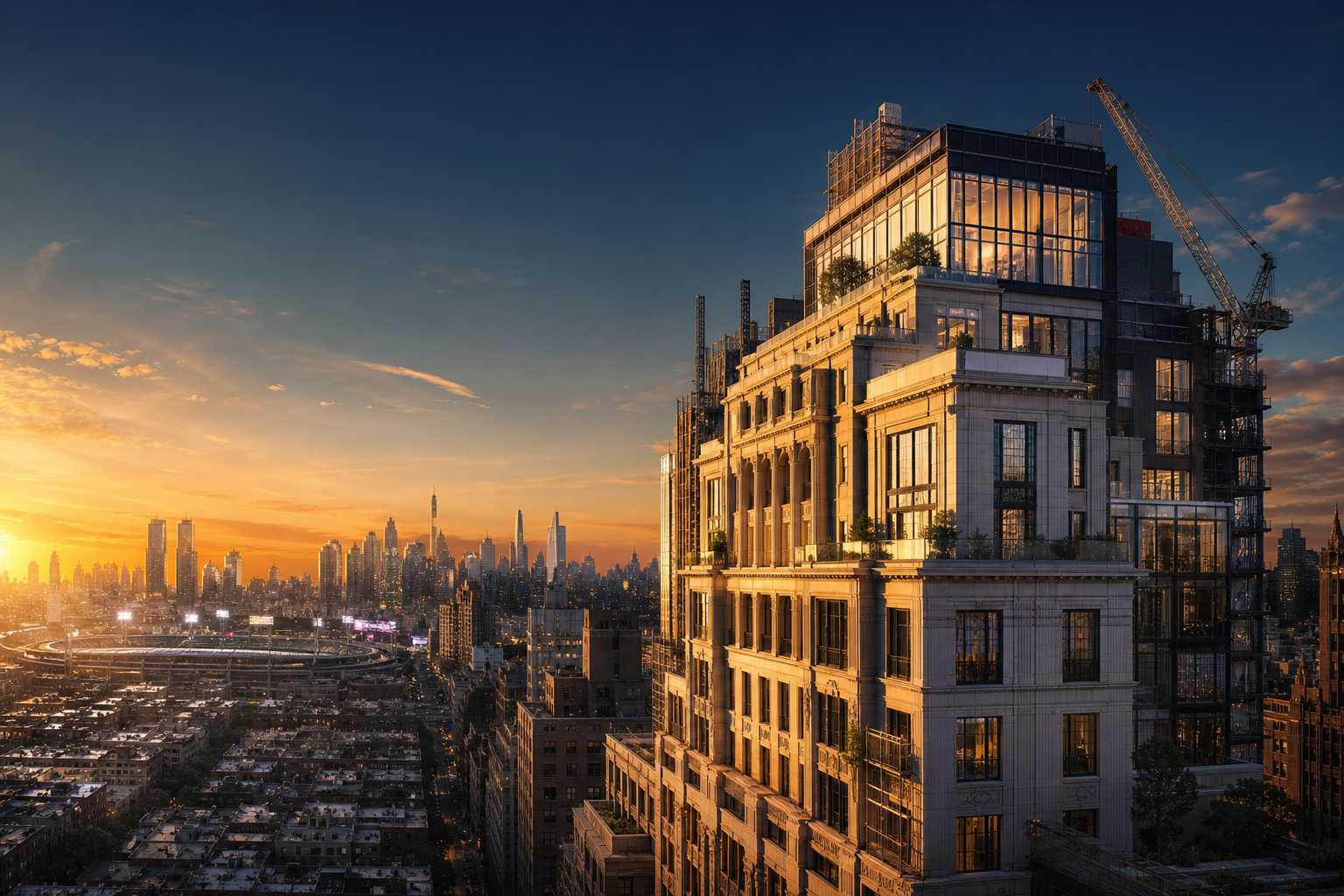 Unique alternative investments — premium real estate, sports networks, and media assets