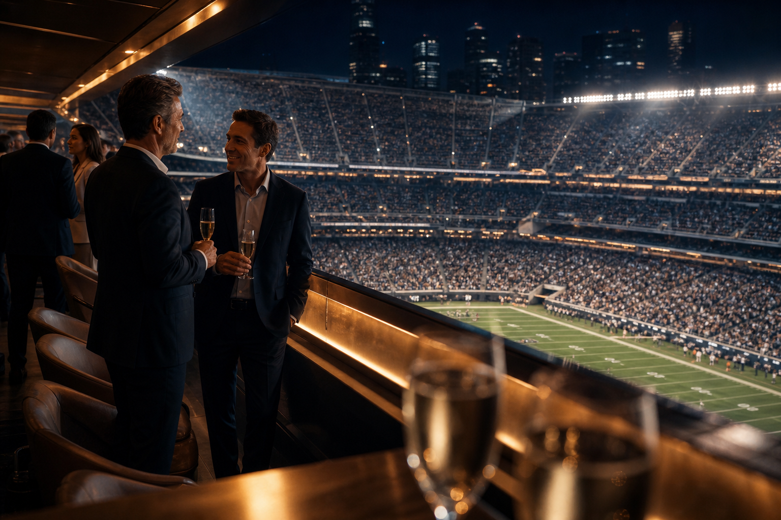 Investor participation — VIP sporting access and premium ecosystem perks