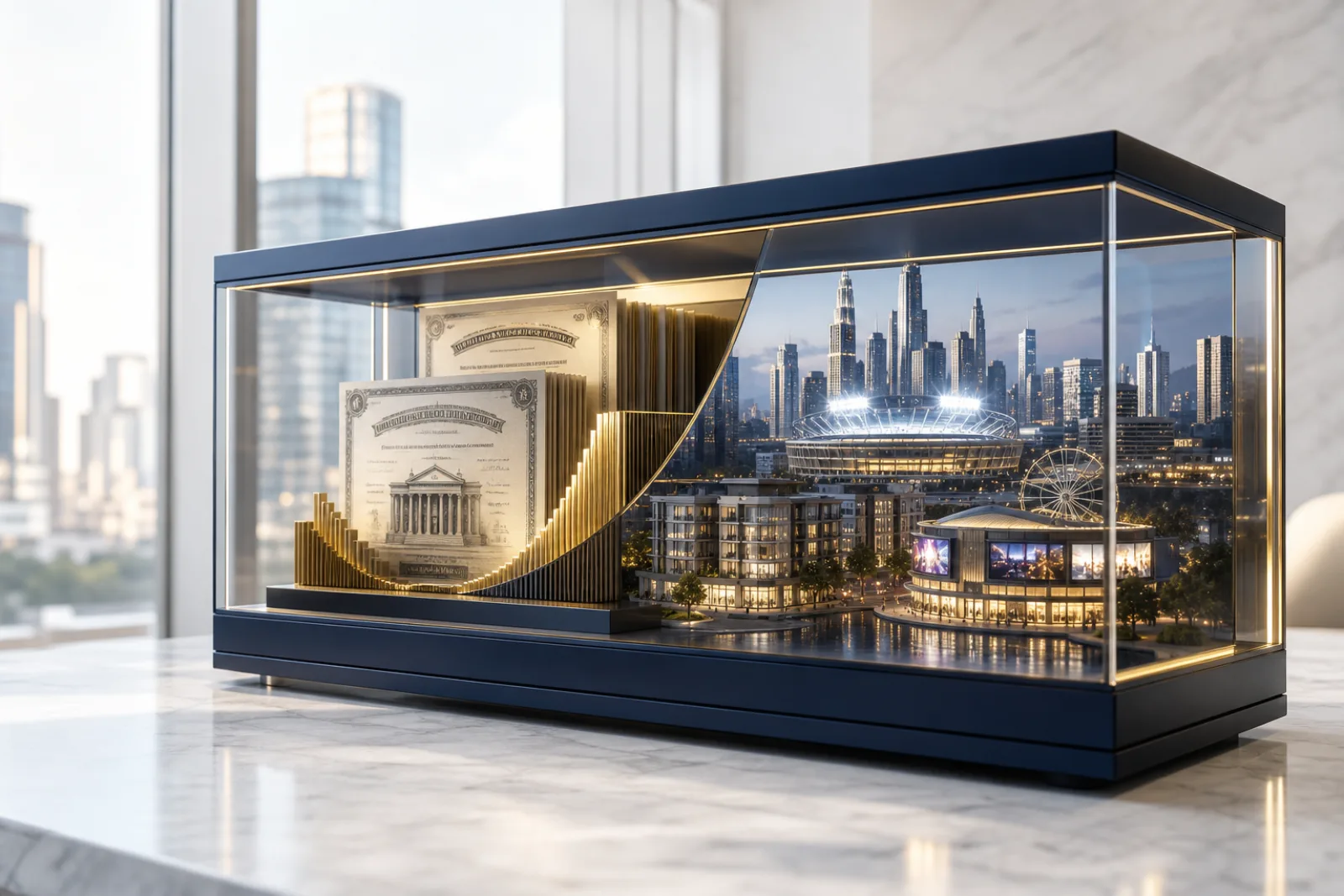 Modern 60/40 portfolio — zero-coupon treasuries and fractional alternatives in one integrated vehicle